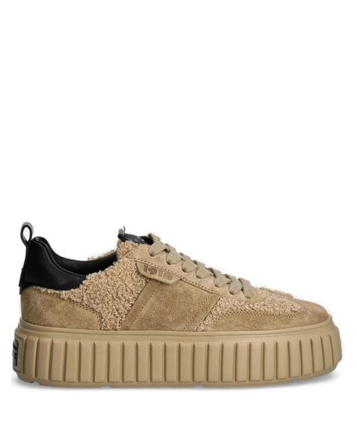 Kennel & Schmenger Sneakers Met Plateauzool in het Brown