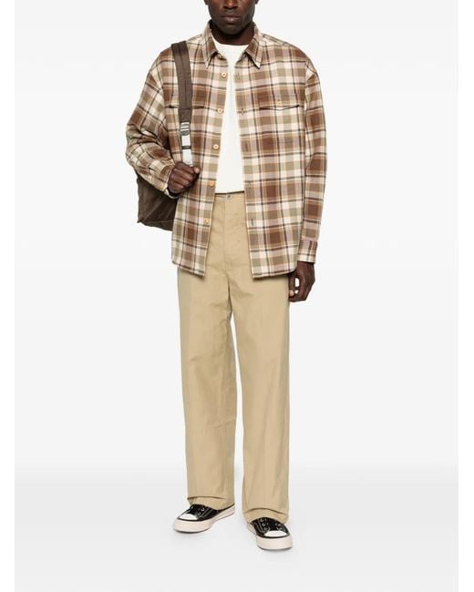 Visvim Natural Broader Chino Trousers for men