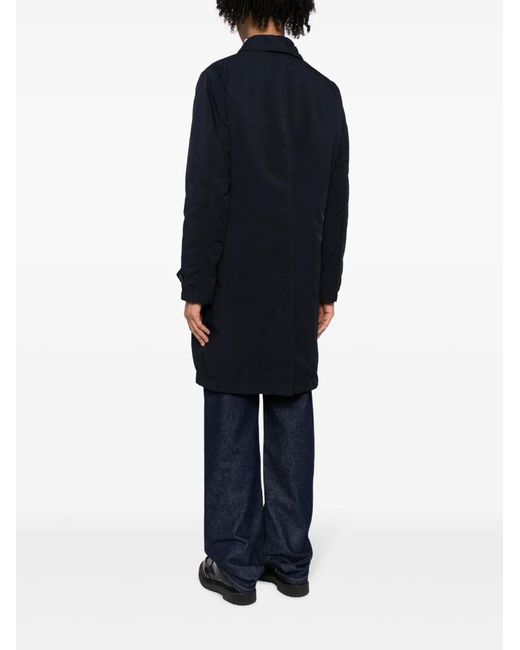 Aspesi Blue Vodka Trench Coat for men