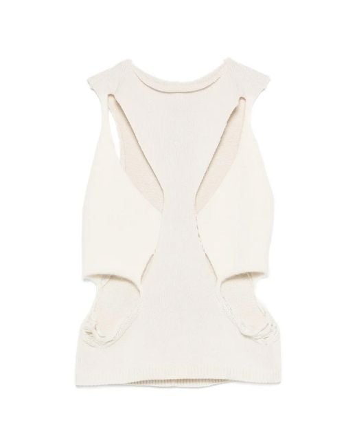 Rick Owens White Tanja Top