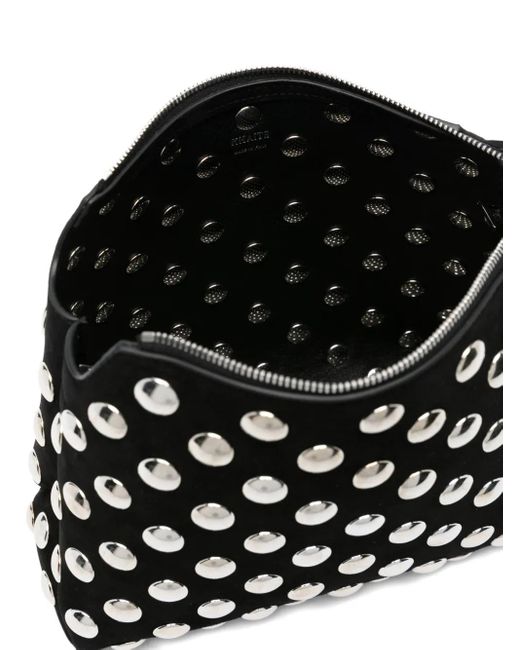 Khaite Lina Clutch Met Metalen Studs in het Black