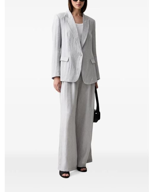ViCOLO Gray Tailored Trousers