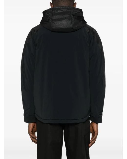 Parajumpers Black Nivek Hooded Jacket for men