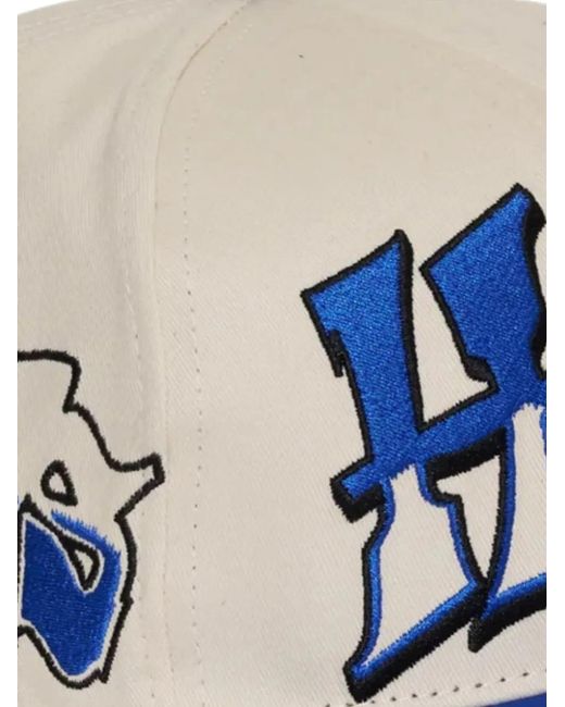 HELLSTAR Blue Records Snapback Hat for men