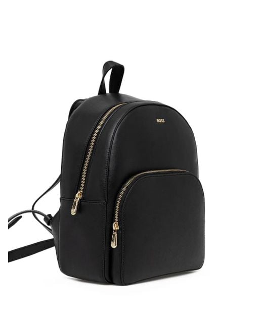 Boss Black Logo-detail Top-handle Backpack