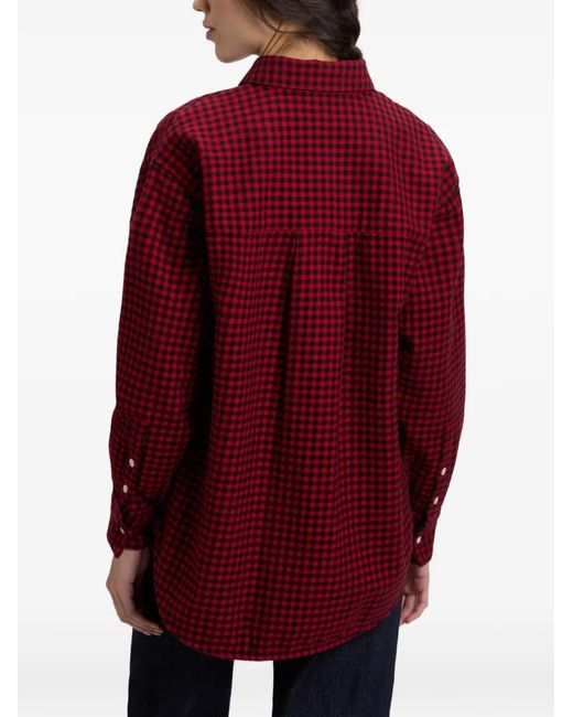 Woolrich Red Checked Flannel Shirt