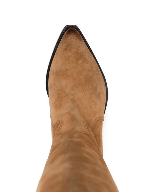 Isabel Marant Brown Denvee Suede Knee-High Boots