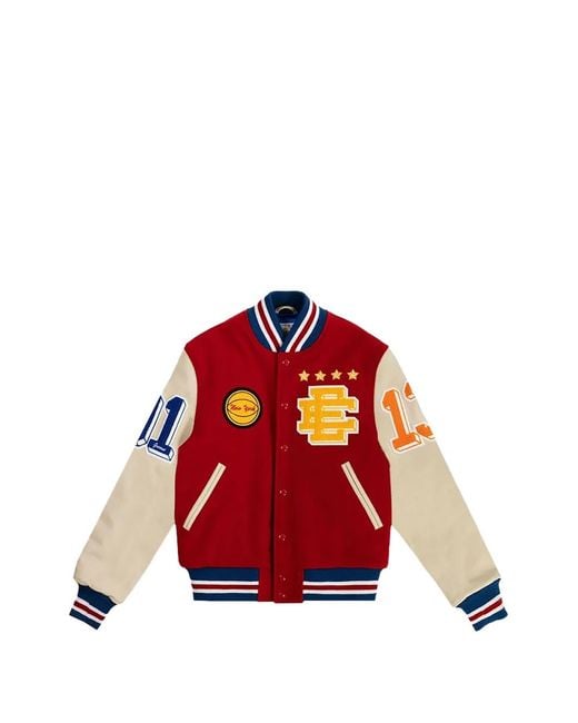 Eric Emanuel Red Long-Sleeves Jacket for men