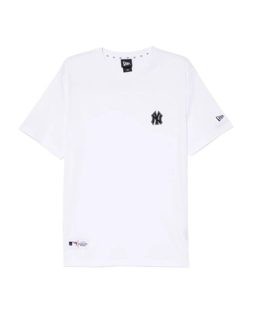 KTZ White Logo-Patched T-Shirt for men