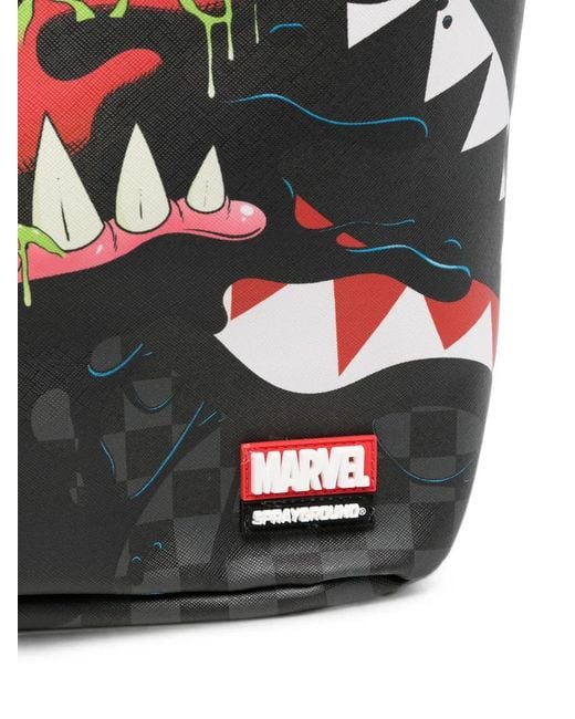 Sprayground Gray Marvel Venom Backpack for men