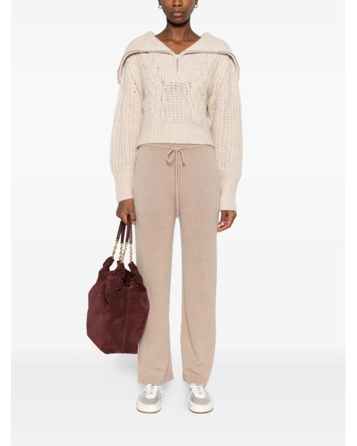 Vanisé Natural Drawstring-Waist Trousers