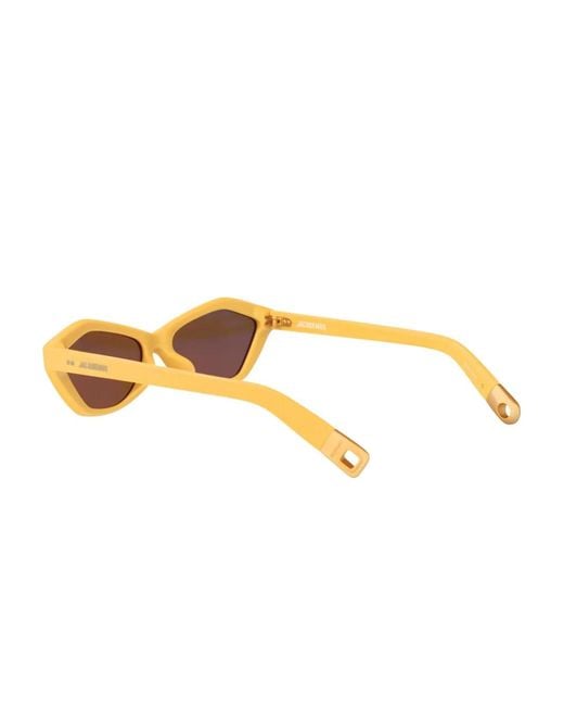 Jacquemus Yellow Sunglasses for men