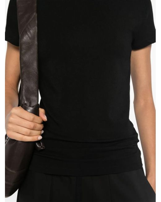 Thom Krom Black Worked T-Shirt