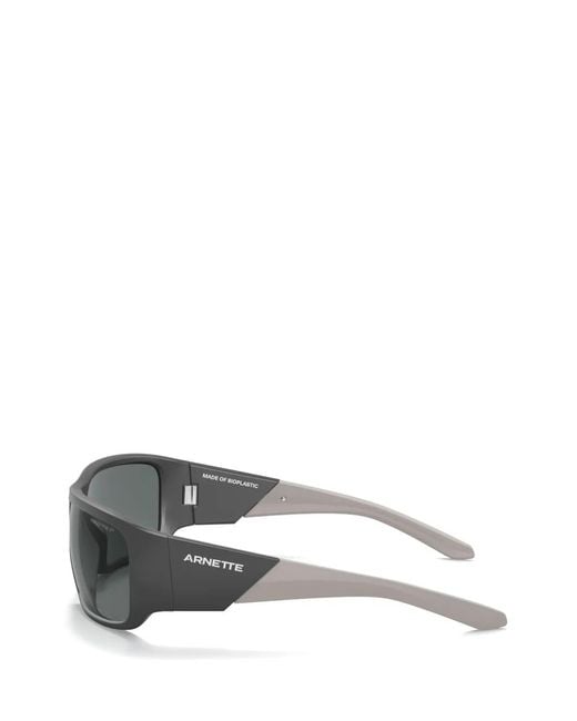 Arnette Gray Snap Ii Rectangle-Frame Sunglasses