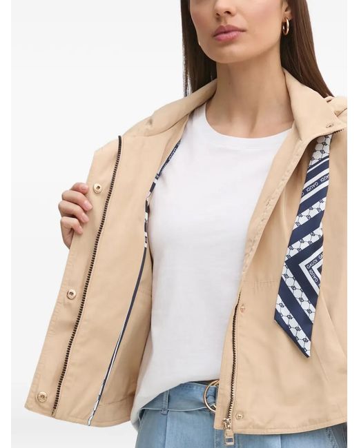 GAUDI Natural Hooded-Scarf Jacket