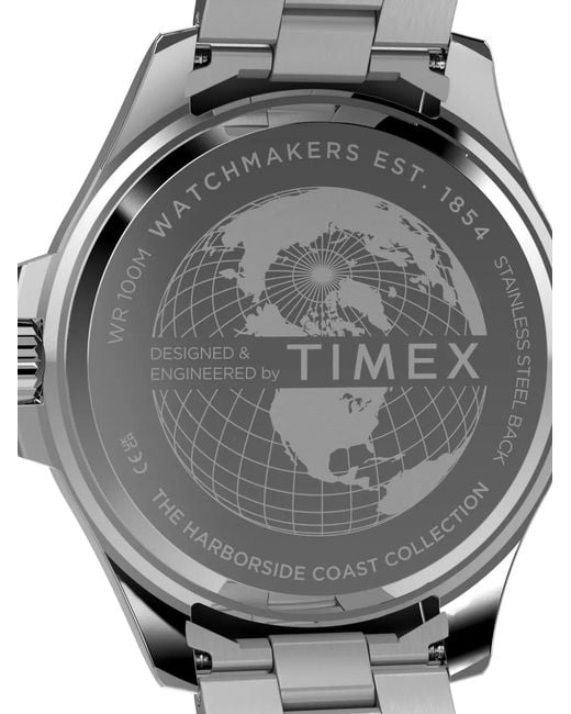 Timex Green Harborside Coast Multifunction 43Mm Watch for men