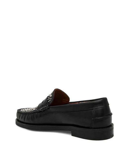 Naked Wolfe Black Dan Loafers for men