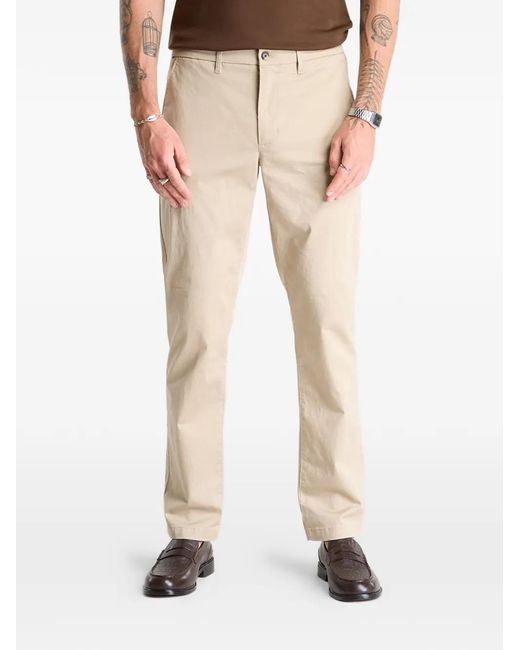 Tommy Hilfiger Natural Logo-Patch Trousers for men