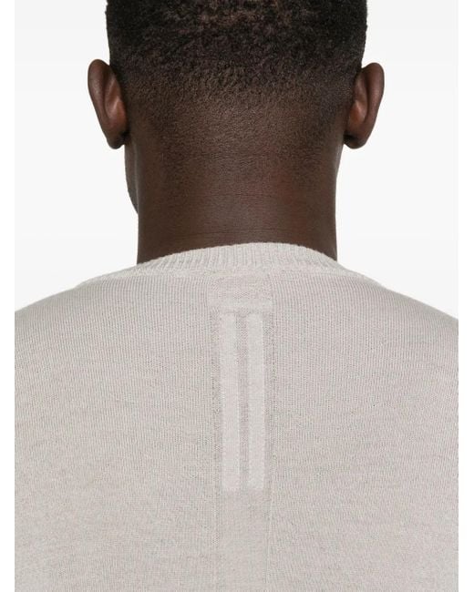 Rick Owens Gray Biker Level Jumper for men