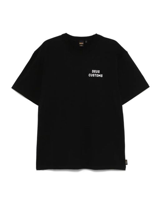 Deus Ex Machina Black Slicks T-Shirt for men