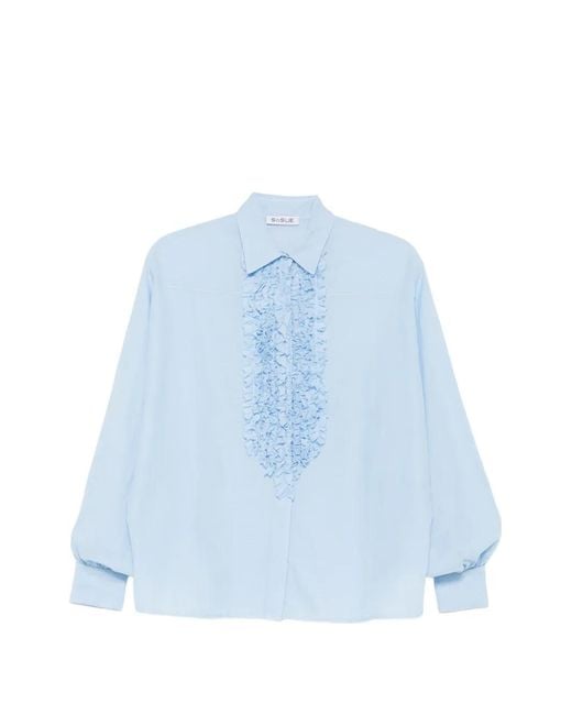 SOSUE Blue Antonia Shirt
