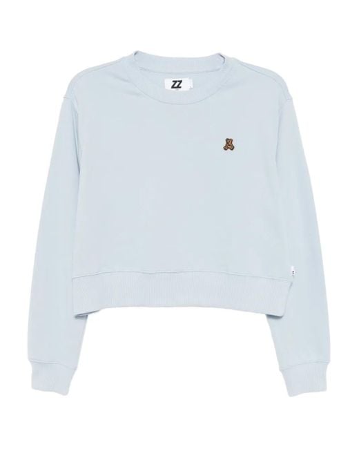 Izzue Blue Long-Sleeved Sweatshirt