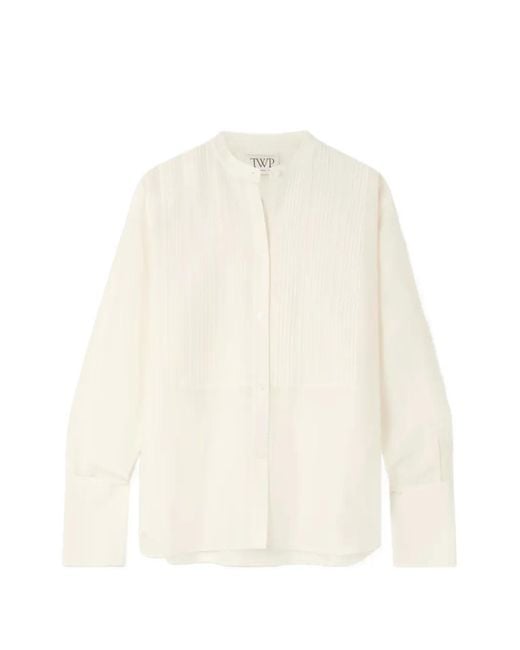 Twp White Button-Up Shirt