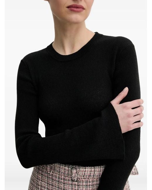 Day Birger et Mikkelsen Teran リブセーター Black