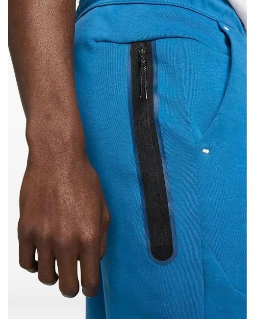 Nike Blue Tech Fleece Joggers for men