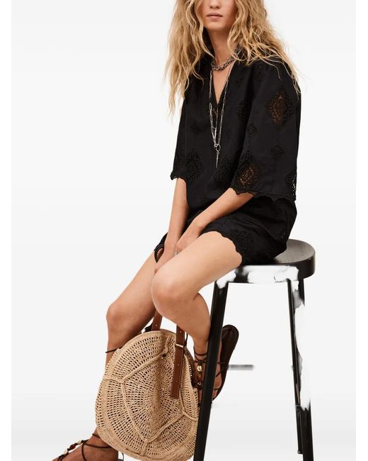 Ba&sh Black Malo Mini Dress