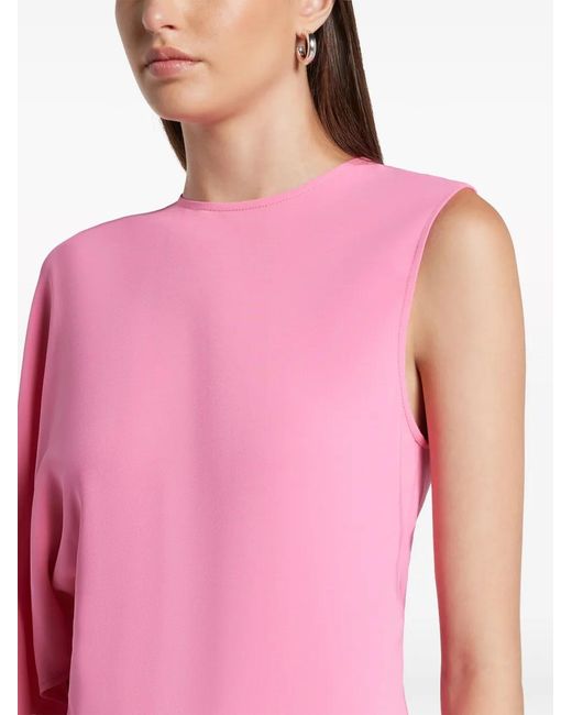 Stella McCartney Pink One-Shoulder Top