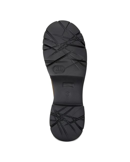 Camper Black Milah Leather Loafers