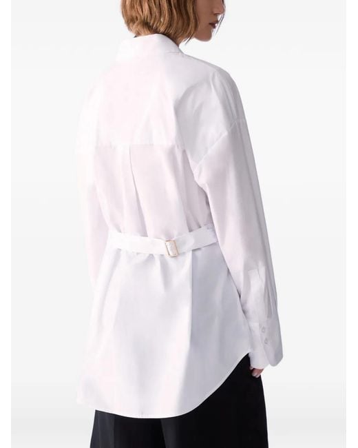 Liu Jo White Poplin Shirt