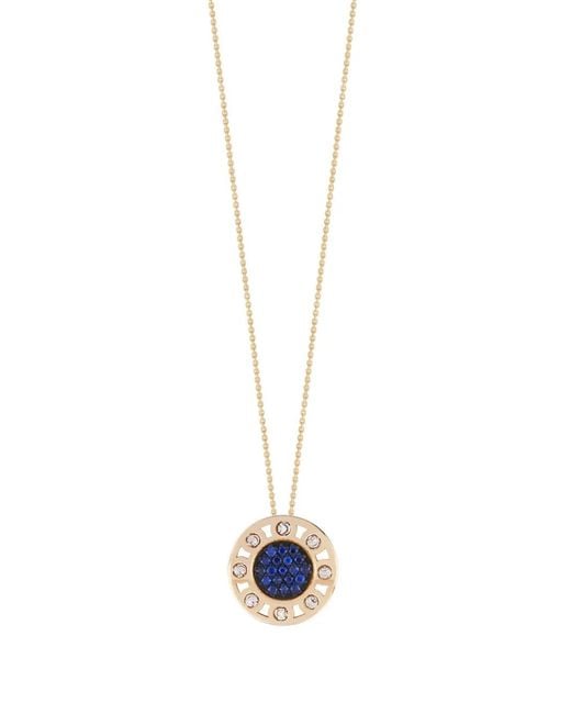 Officina Bernardi White 18Kt Small Senzatempo Sapphire And Diamond Necklace