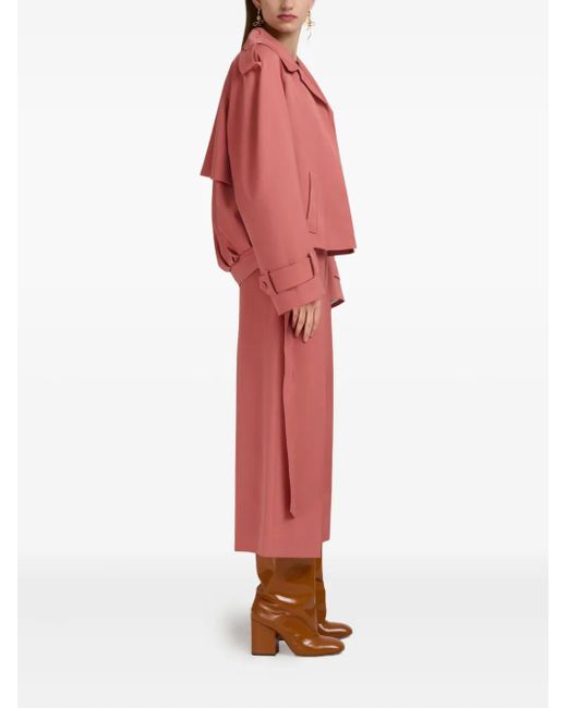 Marni Virgin-Wool High-Waisted Tailored Trousers