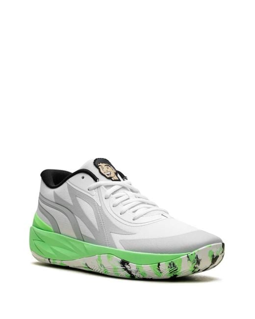 PUMA Green Mb.02 Lo "Lamelo's" Sneakers
