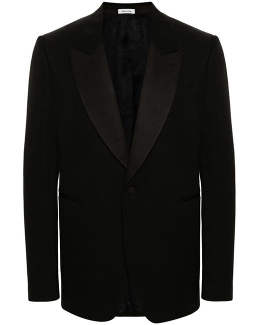 Alexander McQueen Wollen Blazer in het Black voor heren