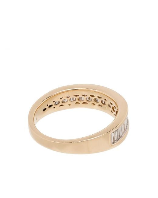 Adina Reyter Metallic 14Kt Heirloom Baguette Diamond Ring