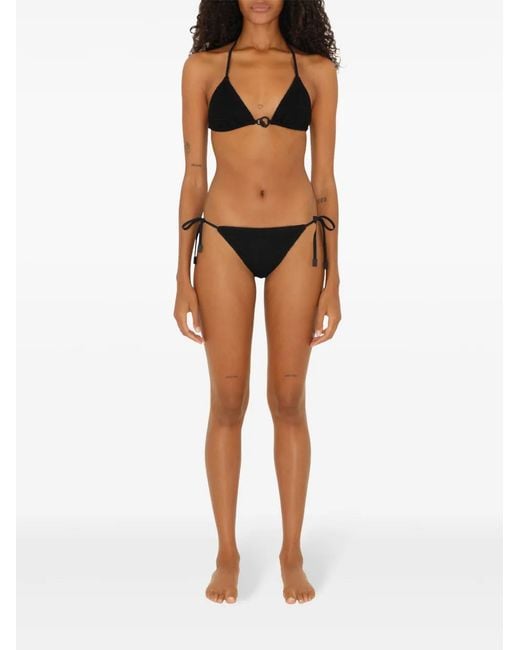 Burberry Black Triangle Bikini Top