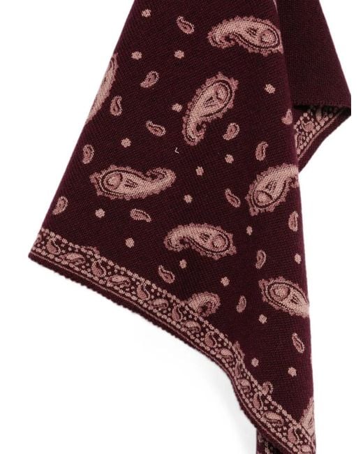 Rixo Red Lianora Scarf