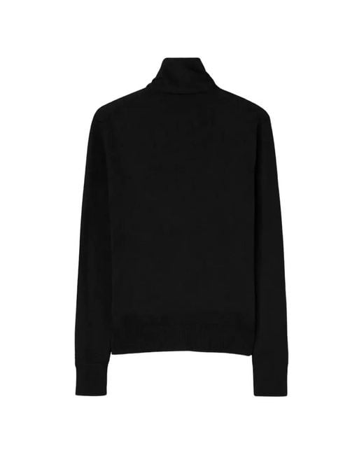 RETORI Black Scarf-Detail Button-Up Cardigan