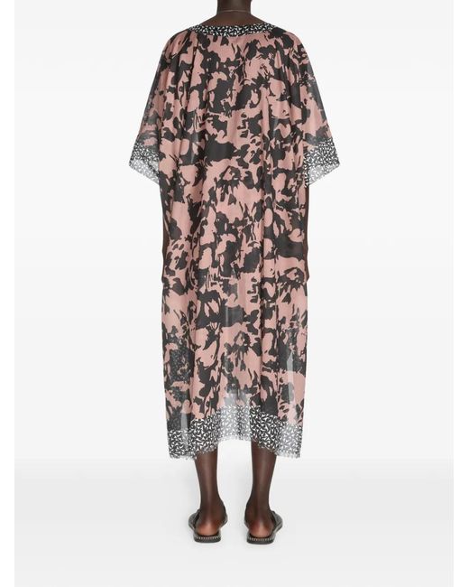 Dries Van Noten White Printed Kaftan for men