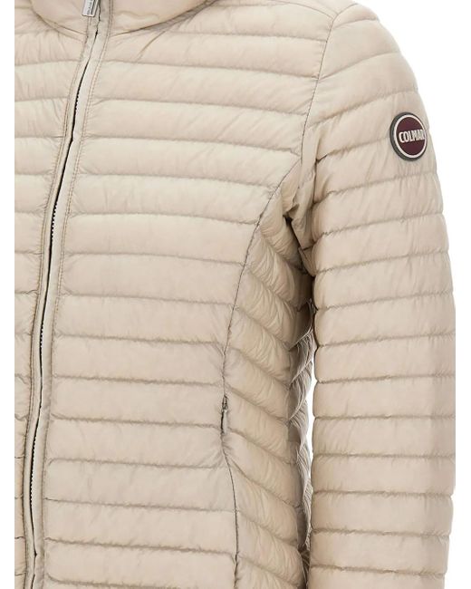 Colmar Deluxe Gewatteerd Donsjack Met Capuchon in het Natural