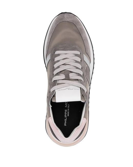 Philippe Model White Flat Shoes