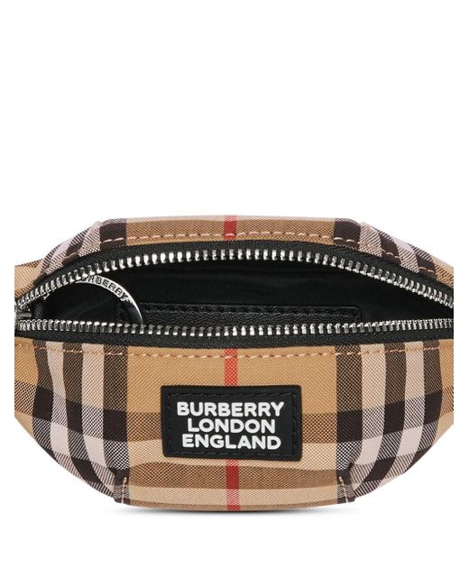 Burberry Bauchtaschen-Anhänger aus Vintage Check-Gewebe und Leder für Herren  - Sparen Sie 49% - Lyst