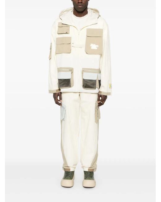 Kidsuper White Multi-Pocket Jacket for men