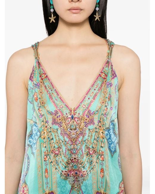 Chaleco The Concubine's Corridor Camilla de color Blue