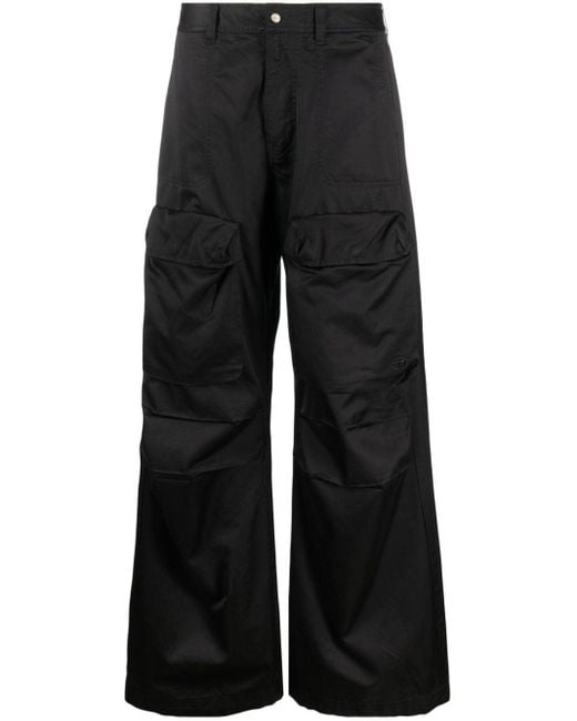 DIESEL Black P-malvarosa-new Cargo Pants