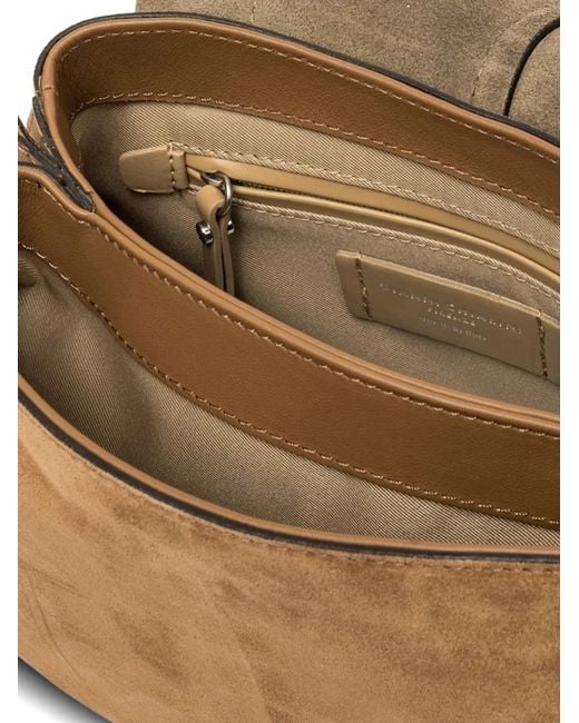 Gianni Chiarini White Helena Round Studded Shoulder Bag
