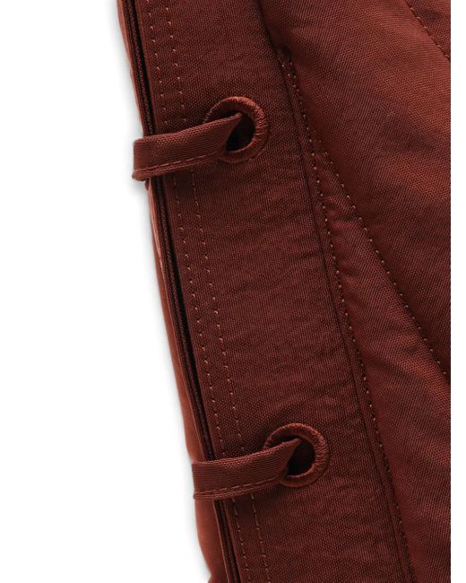 Lemaire Purple Große Soft Game Schultertasche